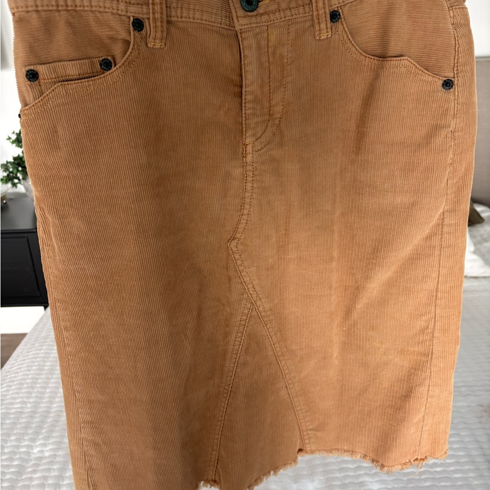 Ralph Lauren Women's Brown Corduroy Skirt